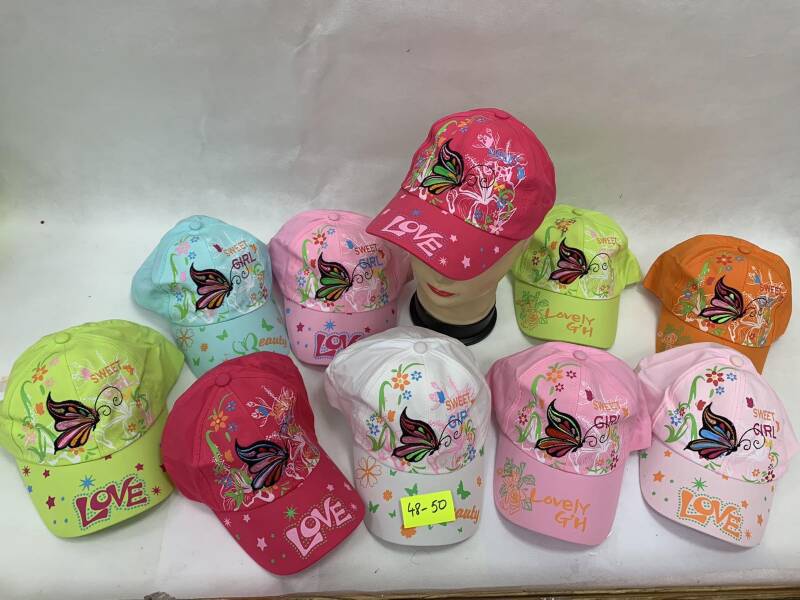 Czapka dziewcięca Roz Standard, Mix kolor Paczka 12 szt